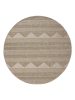 In- & Outdoor Rug Naoto Beige ø 120 cm round