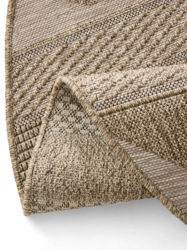 In- & Outdoor Rug Naoto Beige ø 160 cm round