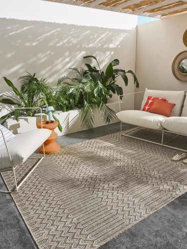 In- & Outdoor Rug Naoto Beige 15x15 cm Sample