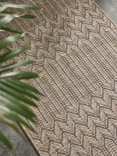 In- & Outdoor Runner Naoto Beige 80x240 cm