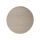 In- & Outdoor Rug Naoto Beige ø 120 cm round