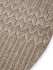 In- & Outdoor Rug Naoto Beige ø 120 cm round