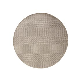 In- & Outdoor Rug Naoto Beige ø 160 cm round