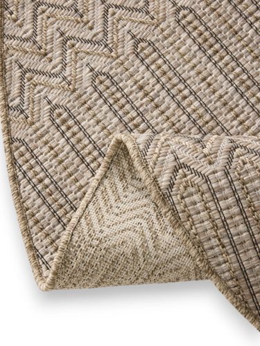 In- & Outdoor Rug Naoto Beige ø 200 cm round