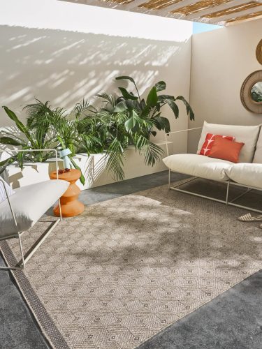 In- & Outdoor Rug Naoto Beige 80x150 cm