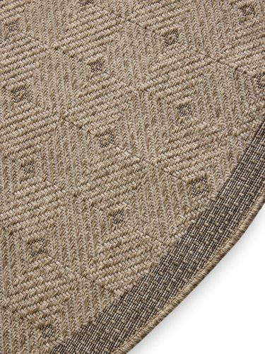 In- & Outdoor Rug Naoto Beige ø 200 cm round