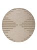 In- & Outdoor Rug Naoto Beige ø 160 cm round