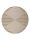 In- & Outdoor Rug Naoto Beige ø 160 cm round