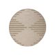 In- & Outdoor Rug Naoto Beige ø 160 cm round
