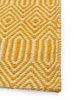 Síkszövött szőnyeg Sloan Yellow 100x150 cm