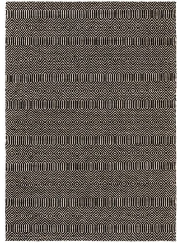 Síkszövött szőnyeg Sloan Black/White 100x150 cm