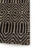 Síkszövött szőnyeg Sloan Black/White 100x150 cm