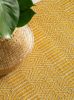 Síkszövött szőnyeg Sloan Yellow 66x200 cm
