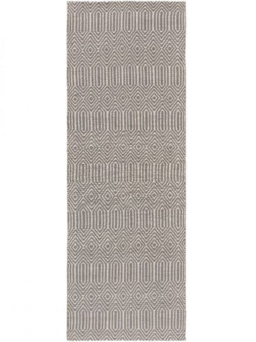 Síkszövött szőnyeg Sloan Grey 80x300 cm