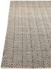 Ives szőnyeg Black/White 80x300 cm