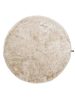 Shaggy rug Whisper Beige ø 160 cm round