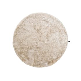 Shaggy rug Whisper Beige ø 160 cm round