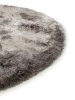 Shaggy rug Whisper Grey ø 200 cm round