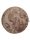 Shaggy rug Whisper Light Brown ø 80 cm round