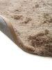 Shaggy rug Whisper Light Brown ø 80 cm round