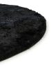Shaggy szőnyeg Whisper Black o 160 cm kör alakú