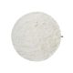 Shaggy szőnyeg Whisper White o 160 cm kör alakú