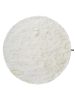 Shaggy rug Whisper White ø 200 cm round