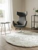 Shaggy rug Whisper White ø 200 cm round
