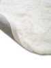 Shaggy rug Whisper White ø 80 cm round