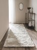 Shaggy rug Whisper Beige 80x300 cm