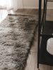 Shaggy rug Whisper Grey 80x300 cm