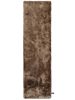 Shaggy rug Whisper Light Brown 80x300 cm