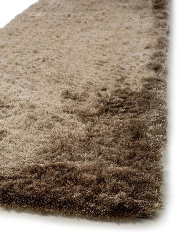 Shaggy rug Whisper Light Brown 80x300 cm