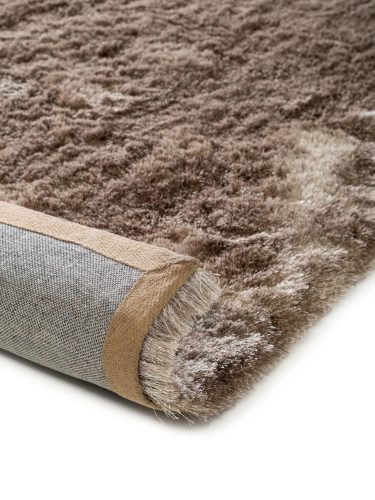 Shaggy rug Whisper Light Brown 80x300 cm