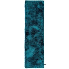 Shaggy rug Whisper Turquoise 80x300 cm