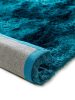 Shaggy rug Whisper Turquoise 80x300 cm