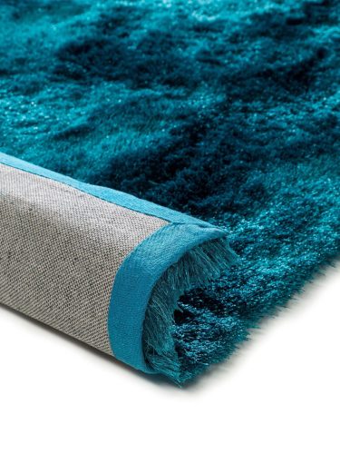 Shaggy rug Whisper Turquoise 80x300 cm