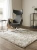 Shaggy rug Whisper Beige 150x150 cm