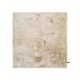 Shaggy rug Whisper Beige 60x60 cm