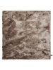 Shaggy rug Whisper Light Brown 200x200 cm