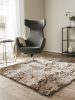 Shaggy rug Whisper Light Brown 200x200 cm