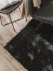 Shaggy szőnyeg Whisper Black 150x150 cm