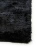 Shaggy szőnyeg Whisper Black 200x200 cm