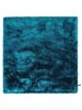 Shaggy rug Whisper Turquoise 200x200 cm