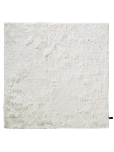 Shaggy szőnyeg Whisper White 150x150 cm