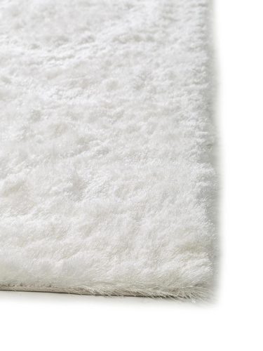 Shaggy rug Whisper White 60x60 cm