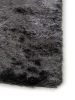 Shaggy rug Whisper Charcoal 15x15 cm Sample