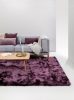 Shaggy szőnyeg Whisper Purple 15x15 cm minta