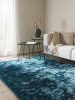 Shaggy rug Whisper Blue 140x200 cm