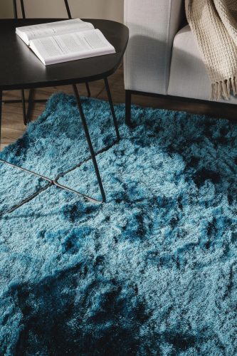 Shaggy rug Whisper Blue 200x290 cm